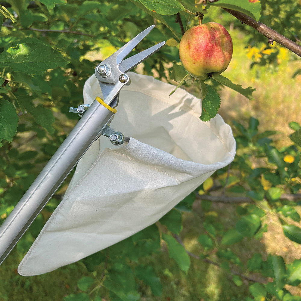 Cesta de recolección de fruta de gran alcance
