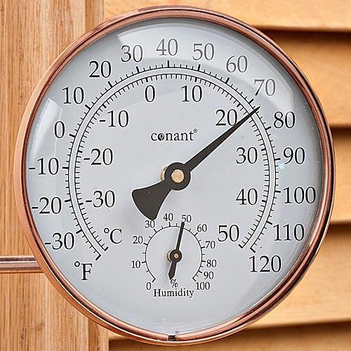 <p><strong>Termómetro / Higrómetro de Combinación para Exteriores</strong></p>