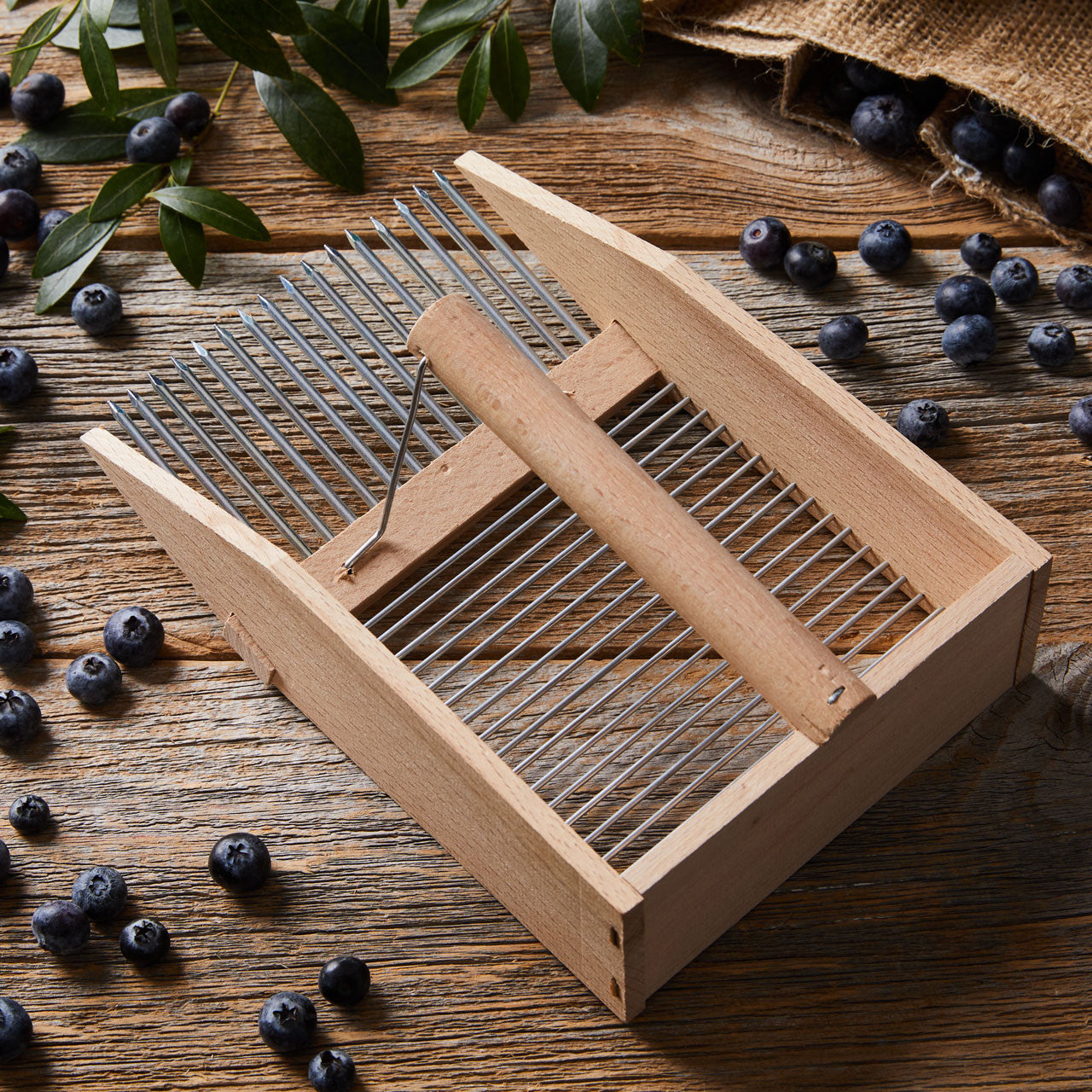 Cosechadora de bayas Huckleberry Comb