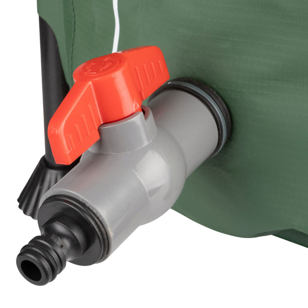 Depósito de agua de lluvia plegable de 26 galones - Verde